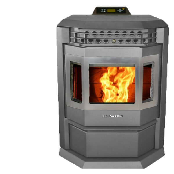 ComfortBilt Pellet Stoves 2 800 Sq Ft Direct Vent Pellets Stove Wayfair   2%2C800 Sq. Ft. Direct Vent Pellets Stove 